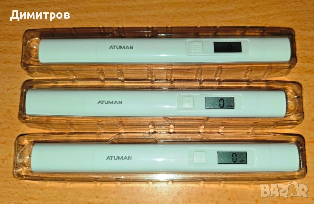 Тестер за вода ATUMAN създаден по технология на Xiaomi