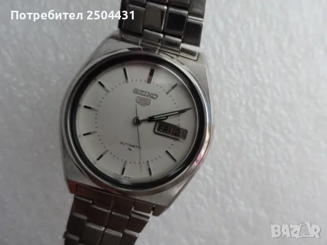 seiko 5 автомат, снимка 6 - Мъжки - 55327420