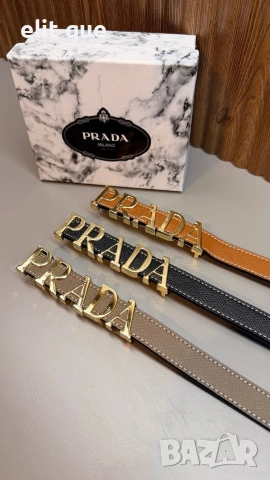 колани от естествена кожа в кутия prada Gucci hermes miu miu , снимка 2 - Колани - 55233620