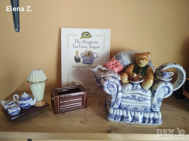 Ringtons Cardew - колекционерски чайник със захарница - време за чай, снимка 14 - Декорация за дома - 54142403