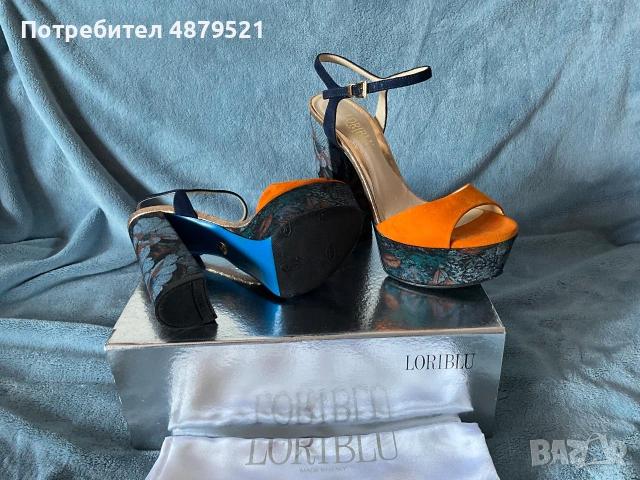Нови италиански сандали LORIBLU оригинални, снимка 5 - Дамски елегантни обувки - 55206429