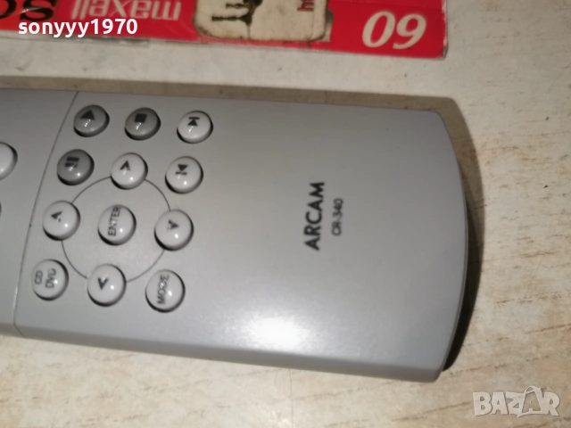 ARCAM CR-340 REMOTE ВНОС SWISS 1805262008М, снимка 15 - Ресийвъри, усилватели, смесителни пултове - 54596958
