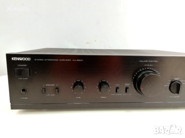 Усилвател KENWOOD, снимка 2 - Ресийвъри, усилватели, смесителни пултове - 54464226