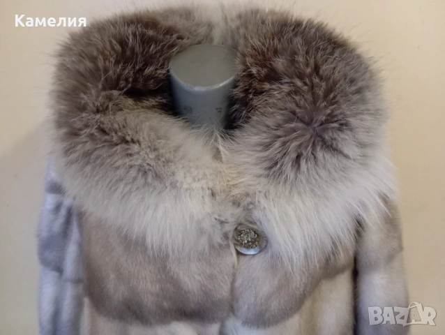 Палто от норка , снимка 10 - Палта, манта - 54290799