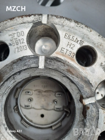 ляти джанти с гуми 5×112,16цола, АУДИ , снимка 11 - Гуми и джанти - 54083849