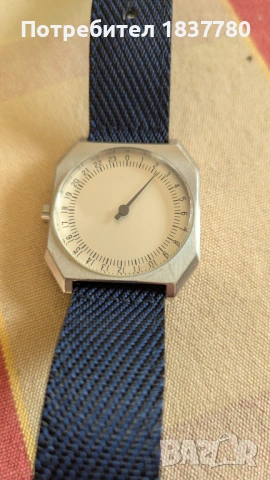Часовник Slow Watch JO, 1 сртелка, Swiss made, снимка 3 - Мъжки - 54645977