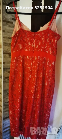 Червена рокля Corso Italia, снимка 4 - Рокли - 51502284