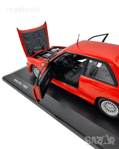 80435A5D018,умален модел,die-cast BMW M3 STREET 1987(E30)1:18, снимка 3 - Колекции - 55231036