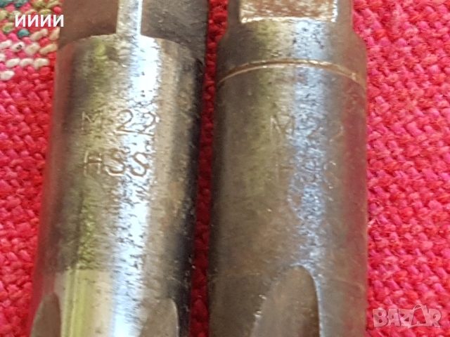 Метчик М22 и М12 4 бр, снимка 2 - Други инструменти - 54542728