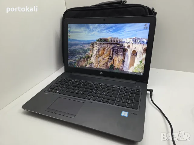 +Гаранция! Лаптоп hp Zbook 15 G3 Intel Core i7-6820HQ / QUADRO M2000M 4GB / 16GB RAM