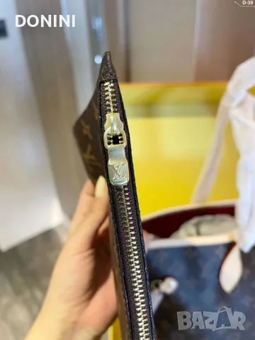 Дамска чанта Louis Vuitton Neverfull, кожа, снимка 6 - Чанти - 55464328
