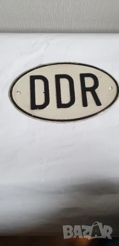 Стара метална табелка, снимка 2 - Антикварни и старинни предмети - 54097388