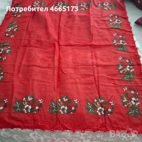 Памучни Шалове/Кърпи за глава , снимка 17 - Шалове - 55401497