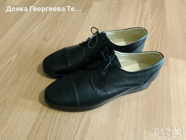 Мъжки обувки от естествена кожа , снимка 2 - Ежедневни обувки - 54491688