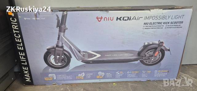 Електрически скутер NIU KQIAir НОВ!