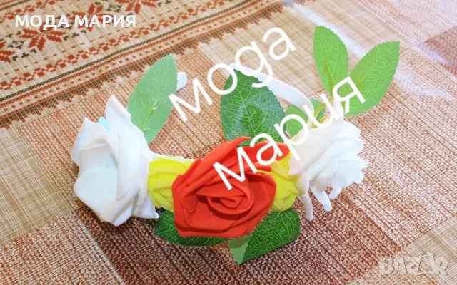 10 броя венчета за народни носии, аксесоар за коса, снимка 4 - Аксесоари за коса - 55583341