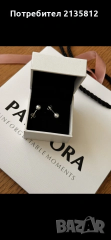 Pandora обеци Пандора , снимка 3 - Обеци - 55238546