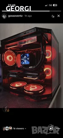 Gaming Computer RTX 4070, снимка 2 - Геймърски - 55356350