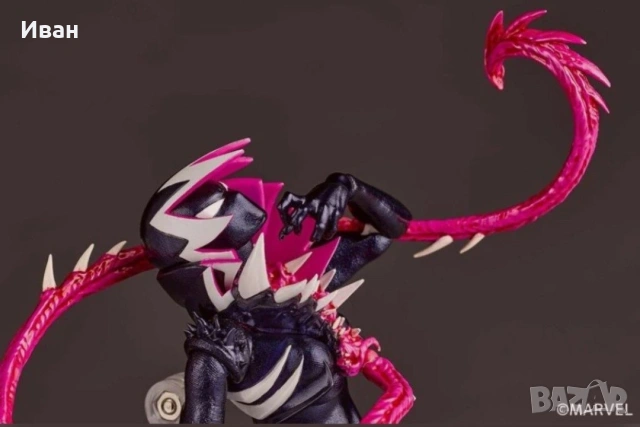 Kaiyodo Revoltech Amazing Yamaguchi Gwenom оригинален японски шедювър нови и запечатани !, снимка 6 - Колекции - 54270898
