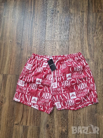 Страхотни мъжки къси шорти бански ARMANI размер S M L XL 2XL 3XL , снимка 10 - Бански - 54378244