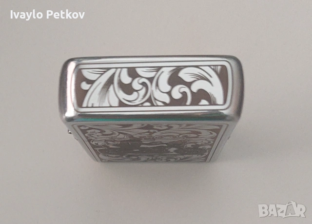 Ветроустойчива метална запалка, снимка 2 - Запалки - 54983430