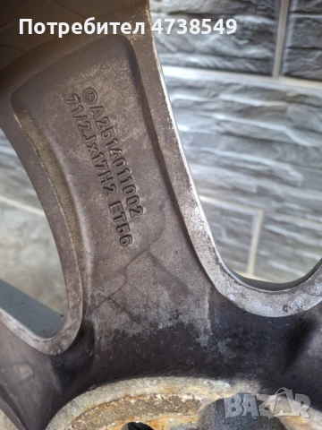 Джанти 17” мерцедес мл w164, снимка 4 - Гуми и джанти - 54239590