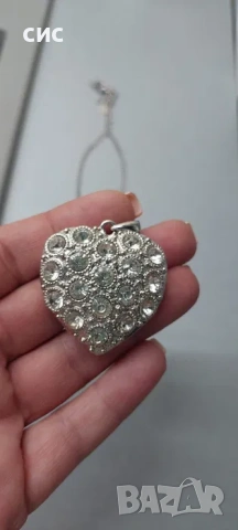 Ново дълго колие NEXT с кристали, снимка 7 - Колиета, медальони, синджири - 55003371