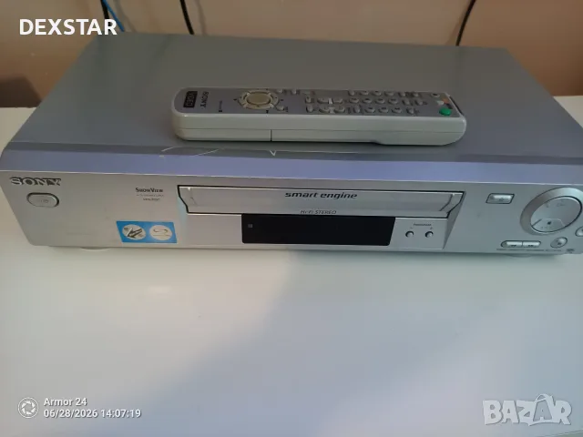 Видео vhs Sony hifi stereo , снимка 5 - Плейъри, домашно кино, прожектори - 55542034