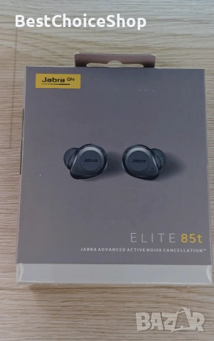 Слушалки In-ear Jabra Elite 85t, True Wireless, безжично зареждане, Bluetooth, калъф за зареждане, снимка 2 - Безжични слушалки - 55180393