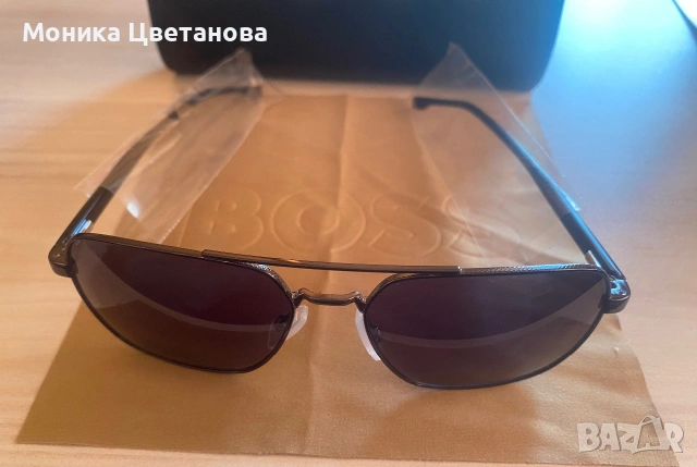 Мъжки слънчеви очила Hugo Boss, снимка 3 - Слънчеви и диоптрични очила - 55144295