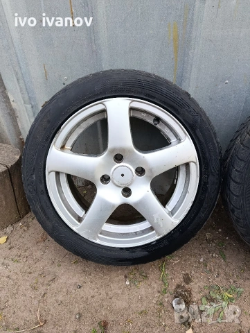 Лети джанти 15цола свалени от Honda Jazz , снимка 4 - Гуми и джанти - 54200271