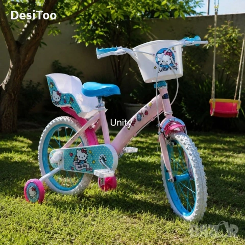 ❗️ПРОМОЦИЯ❗️🎀🚲 Детски велосипед Hello Kitty 16" 💖