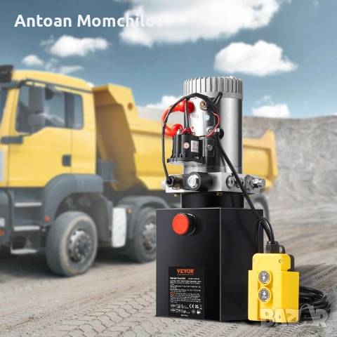 Хидравлична помпа VEVOR 8 Quart Single Acting 12V, снимка 8 - Други инструменти - 54964665