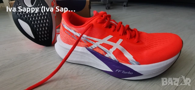 Дамски маратонки за бягане ASICS MAGIC Speed 4 women, снимка 3 - Маратонки - 54566799