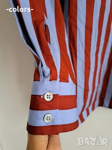 Риза памук Zara, снимка 5 - Ризи - 54462825