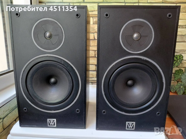 Wharfedale 505.2 2x 100w Made in England(hanmade) размери-44см/25,5см/25см
