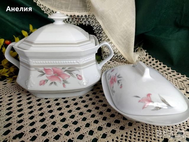 Mitterteich Bavaria супник и съд за масло