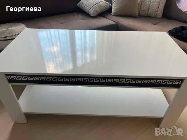 Холна бяла масичка, снимка 2 - Маси - 55675066