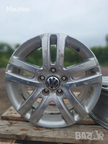Volkswagen Golf 6 от 2010 Година 2 Броя Алуминиеви Джанти 16 Ки Ronal, снимка 4 - Гуми и джанти - 54579774