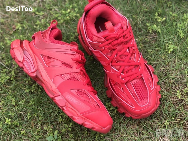 Balenciaga Track Sneaker "Red" , снимка 5 - Маратонки - 54362200