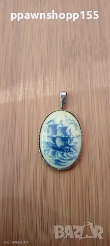 Сребърна висулка 925 с камея – 2,61 г