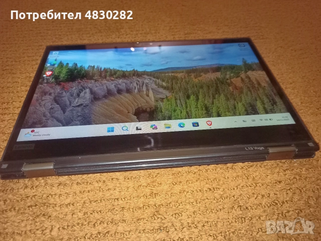Lenovo ThinkPad L13 Yoga/Touch i5-10210U 8GB 256GB , снимка 2 - Лаптопи за дома - 54972006