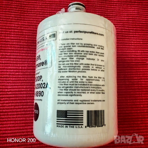 Филтър за вода за хладилник, USA. , снимка 2 - Хладилници - 54438899