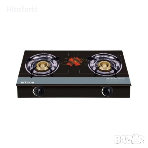 GLASS GAS STOVE 2Q ERTONE ERT-MN-1102