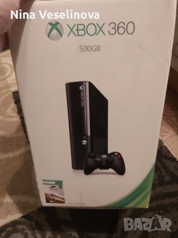 🎮 Xbox 360 500GB + игра + контролер – напълно работещ