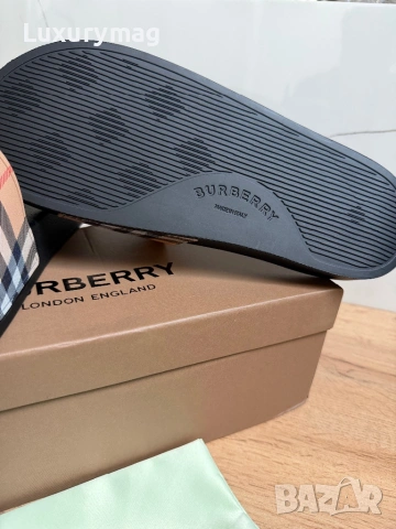 Чехли Burberry 43 44, снимка 3 - Мъжки чехли - 54510792