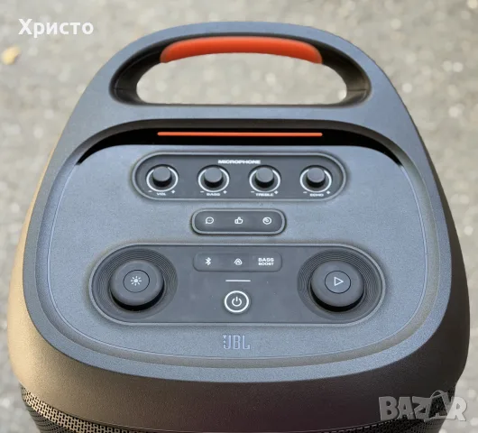 ГАРАНЦИОННА!!! Преносима аудио система JBL Partybox 720, 800W, Bluetooth, IPX4, Party Lights, Черен, снимка 6 - Тонколони - 55301500