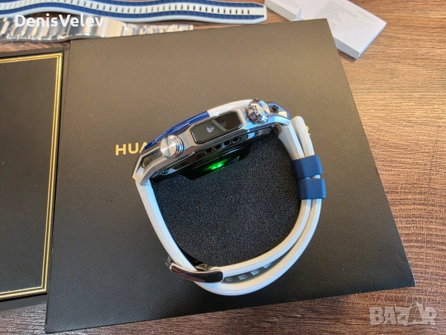 HUAWEI Watch Ultimate 2 LTE Blue + Titanium bracelet, снимка 5 - Смарт часовници - 55078368