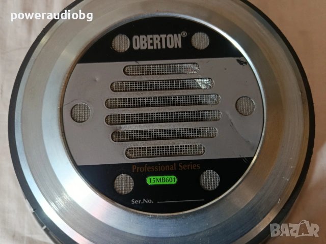 Профи 15 инча говорител Oberton 15MB601 - 600/1200W - 8 OHM - 1бр., снимка 3 - Тонколони - 54896496