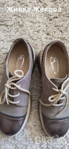 български обувки естествена кожа , снимка 3 - Дамски ежедневни обувки - 54108952